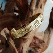 Ancient Priestly Blessing Gold Bracelet